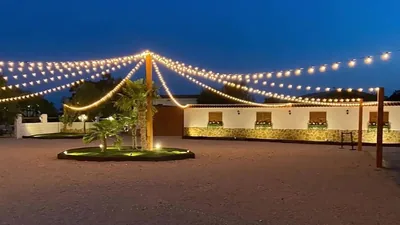 Carpa con luces — espacio de Project X